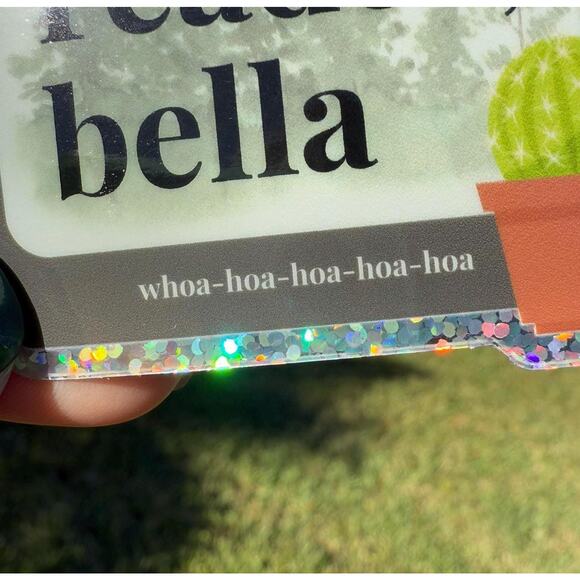 Twilight-Inspired Kindle Die-Cut Sticker - "This is a Kindle of a Reader, Bella" - Picture 2 of 2